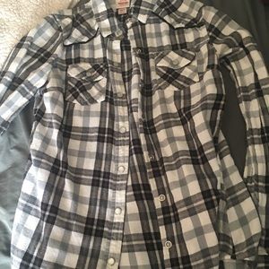 Bundle of three flannel shirts